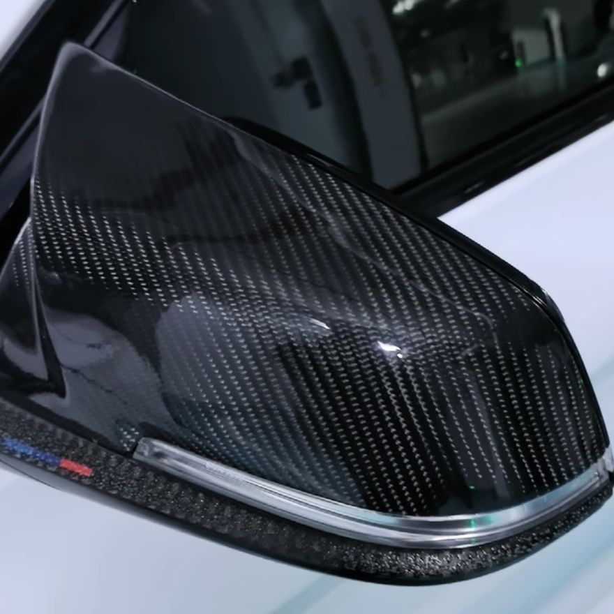 Carbon fiber rearview mirror